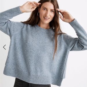 Madewell Donegal (Re)sourced Cashmere Crewneck Sweater